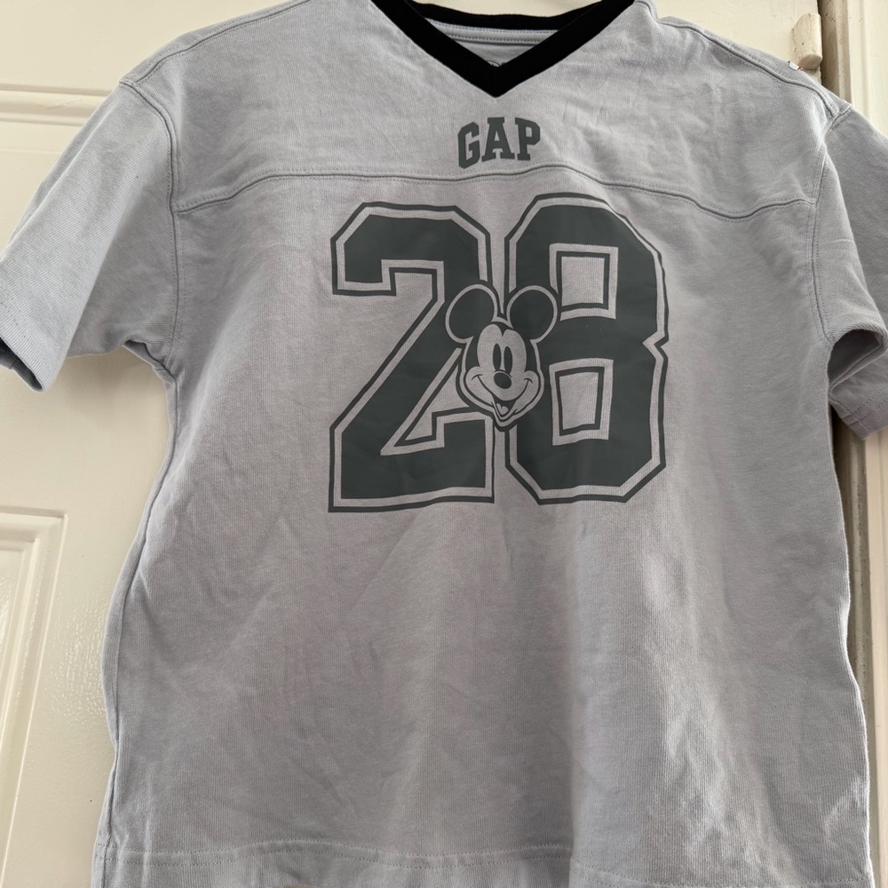 GAP Kids Light Gray Mickey Mouse Tee